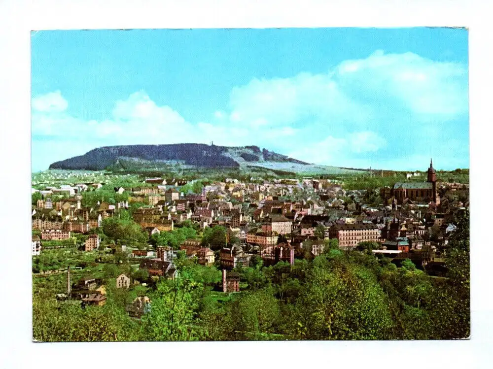 Ak Annaberg Buchholz 1977 Blick zum Pöhlberg