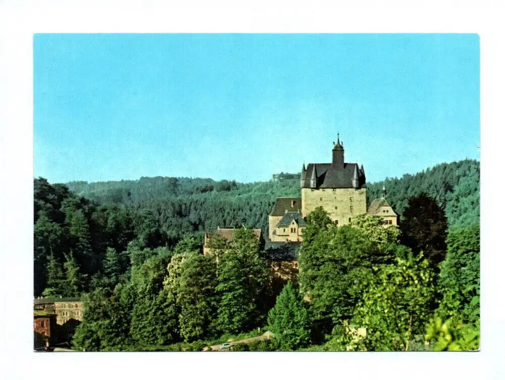 Ak Burg Kriebstein Kreis Hainichen 1976 Kreismuseum