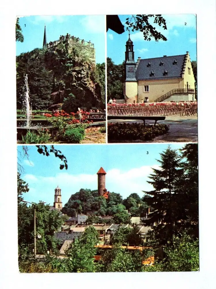 Ak Im Göltzschtal 1977 Falkenstein Schloßfelsen