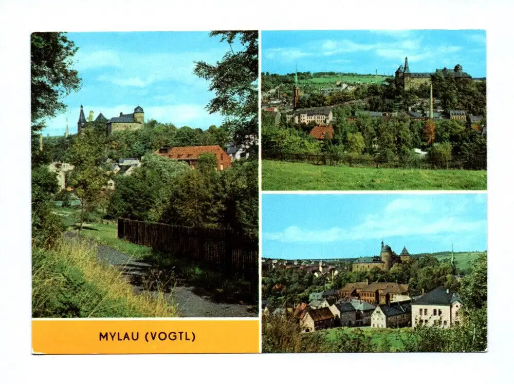 Ak Foto Mylau Vogtland 1980