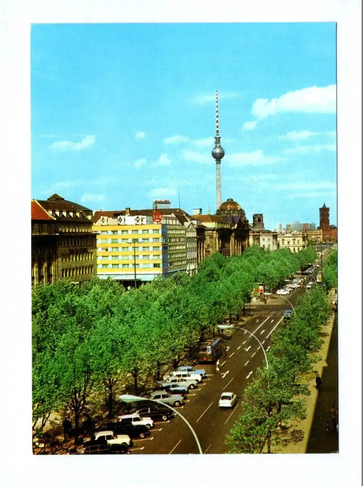 Ak Berlin Unter den Linden 1973