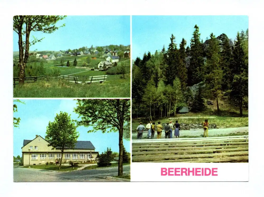 Ak Beerheide 1978 Teilansicht Kulturhaus Naturbühne