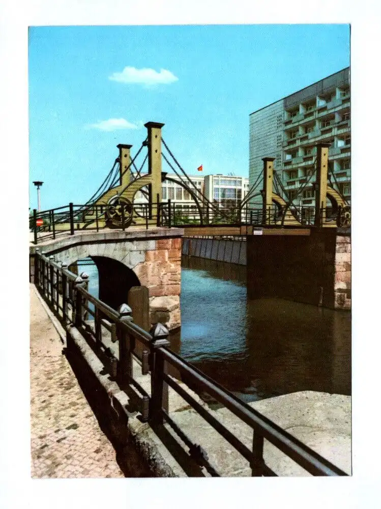 Ak Jungfernbrücke Berlin DDR 1973