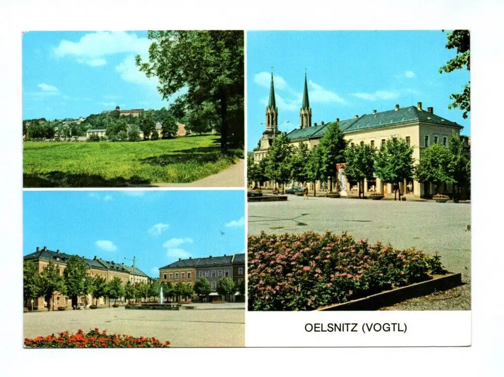 Ak Oelsnitz Vogtland 1978 St Jakobi Kirche