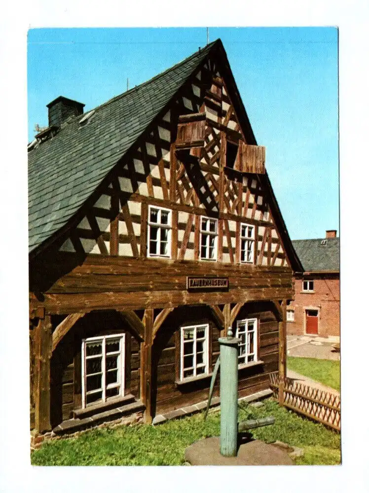 Ak Landwüst Kreis Klingenthal 1979 Bauernmuseum