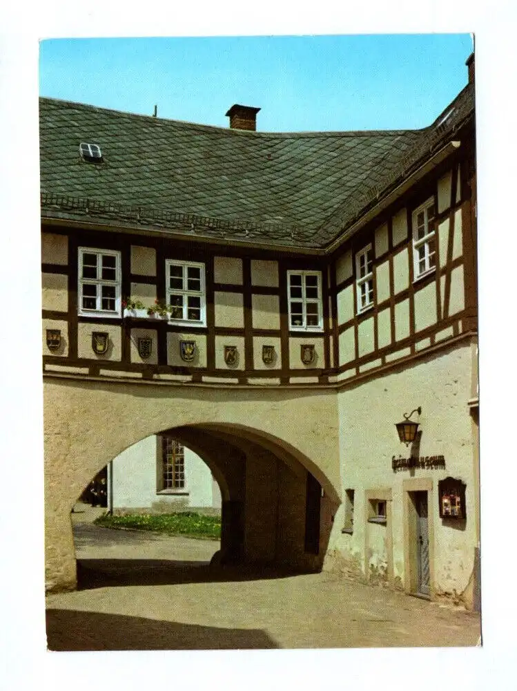 Ak Adorf Vogtland 1980 Heimatmuseum am Freiberger Tor