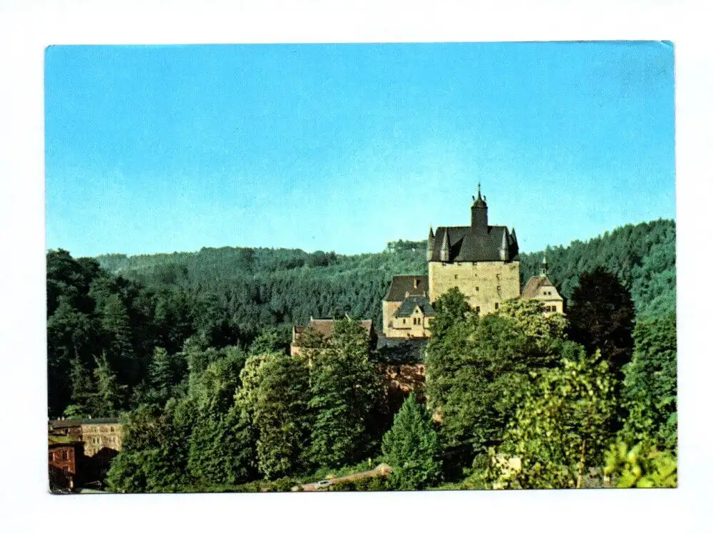 Ak Burg Kriebstein Hainichen 1976 jetzt Kreismuseum