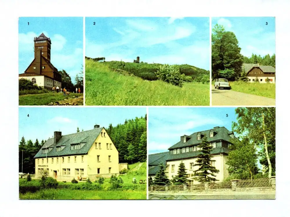 Ak Bärenstein und Umgebung Kreis Annaberg 1979
