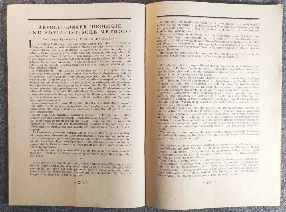 Jung sozialistische Blätter Hoppla wir wählen Heft September 1930