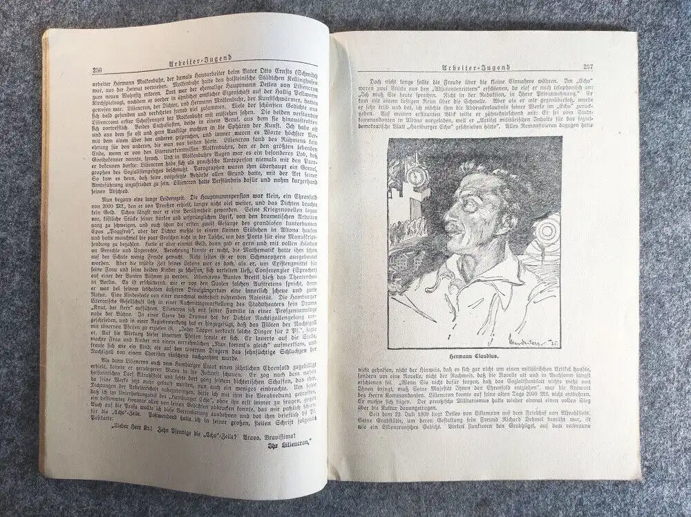 Arbeiter Jugend Nummer 8 Festschrift 1925 altes Heft