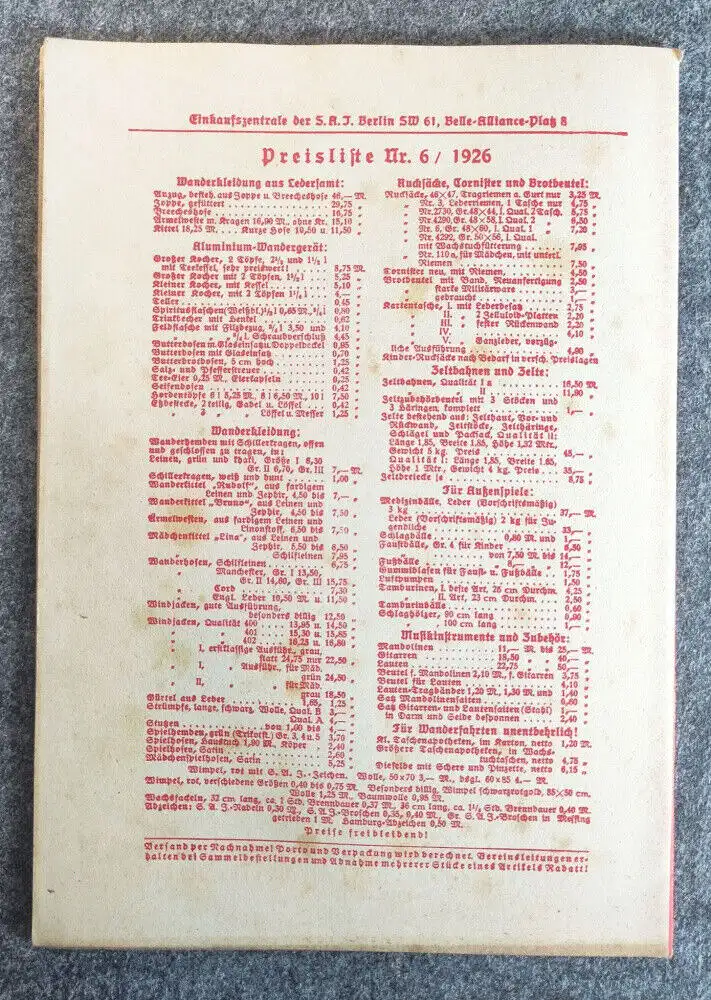 Juni Heft Jahgang 1926 Arbeiter Jugend Frühlingsstürme