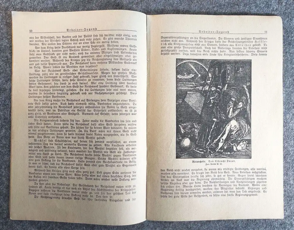 Heft 1 Arbeiter Jugend 16 Jahrgang 1924 Ins neue Jahr hinein