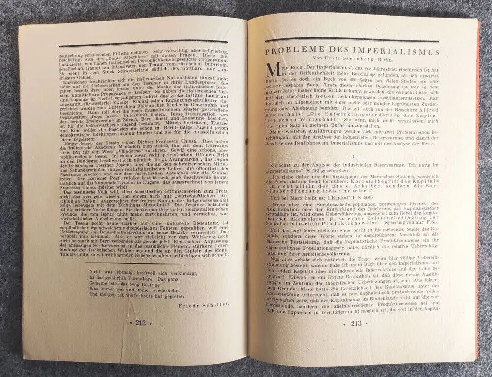 Jung sozialistische Blätter 7 Jahrgang Heft Juli 1928