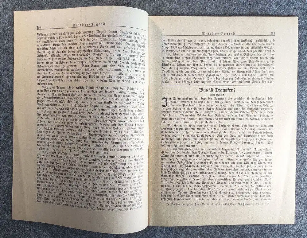 Arbeiter Jugend Oktober 18 Jahrgang Heft 1926