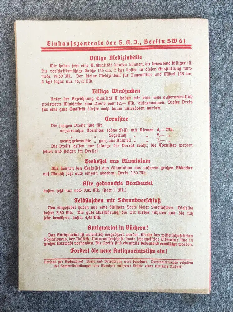 Arbeiter Jugend Oktober 18 Jahrgang Heft 1926