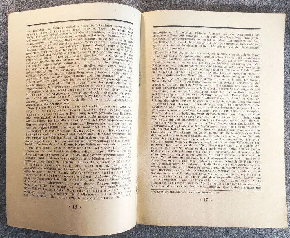 Jungsozialistische Blätter Heft 1 Gebet nach dem Schlachten 1929