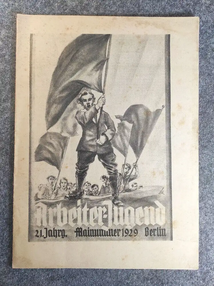 Arbeiter Jugend 21 Jahrgang alte Zeitschrift 1929