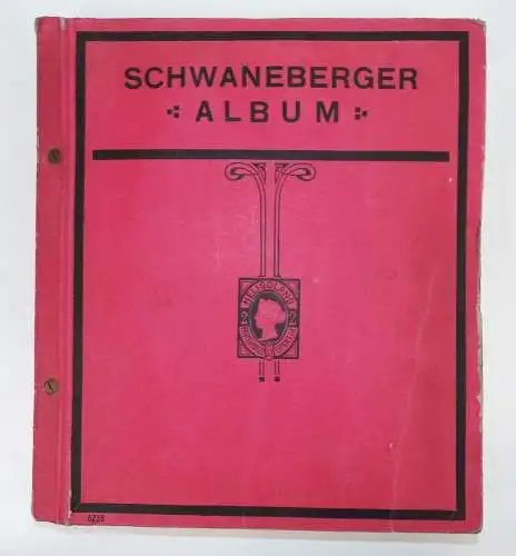 Uriges Schwaneberger Album Deutsches Reich Gebiete Europa Übersee