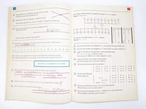 DDR Schulbuch Mathematik 1 Klasse 1966