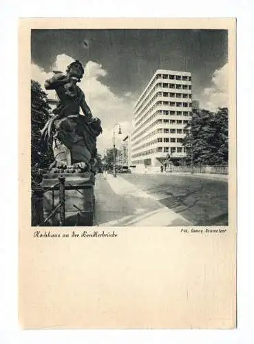 Ak Hochhaus an der Bendlerbrücke Reichshauptstadt Berlin