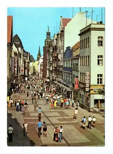 Ak Halle Saale Klement Gottwald Straße 1977