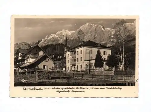 Ak Sommerfrische und Wintersportplatz Mühlbach am Hochkönig 1943