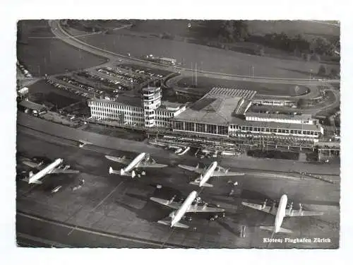Ak Kloten Flughafen Zürich 1967