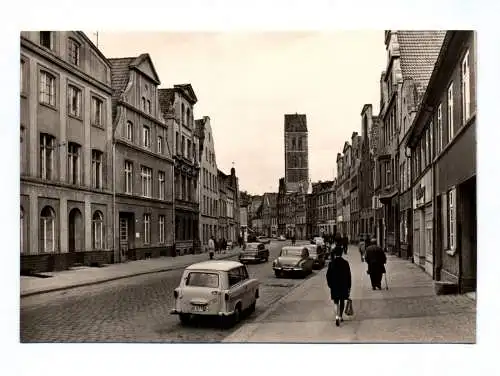 Ak Wismar Lübsche Straße 1971