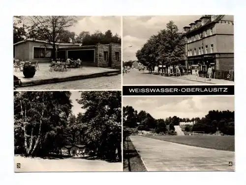 Ak Weisswasser Oberlausitz 1975 Konsum Tierpark Cafe
