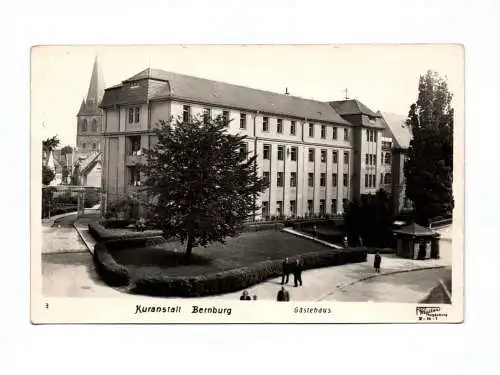 Ak Kuranstalt Bernburg Gästehaus