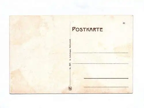 Ak Thale am Harz Wasserfall am Hubertusbad