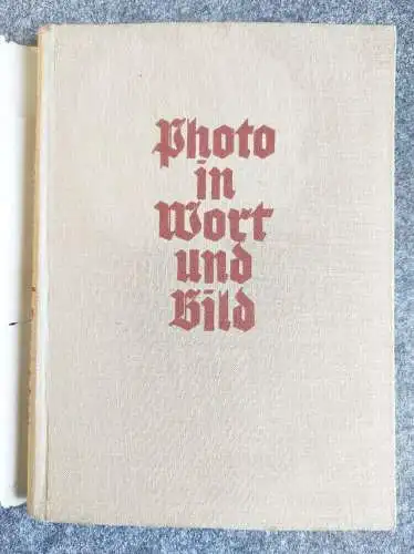 Photo in Wort und Bild 1938 Lehrbuch von Wolf H Döring
