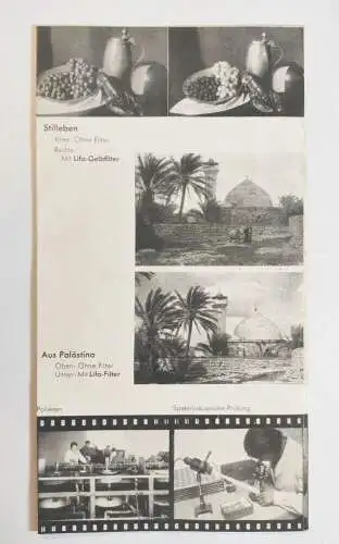 Prospekt Lifa Massivglas Filter Preisliste Werbung