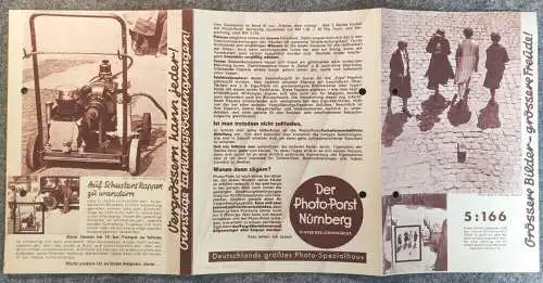 Prospekt Grössere Bilder grössere Freude Photo Porst Nürnberg