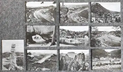 Bildermappe 10 Kleinbild Fotos Sächsische Schweiz