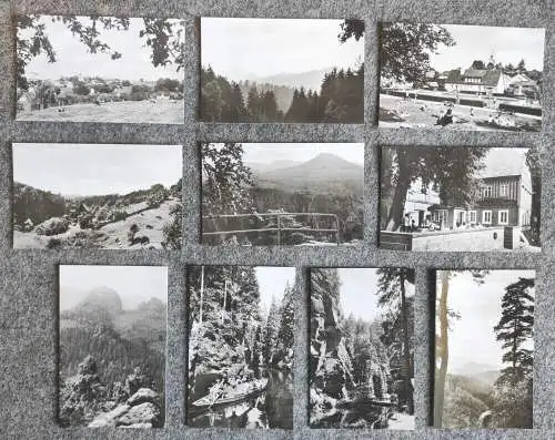 Bildermappe 10 Fotobildchen Hinterhermsdorf Sächsische Schweiz Fotos