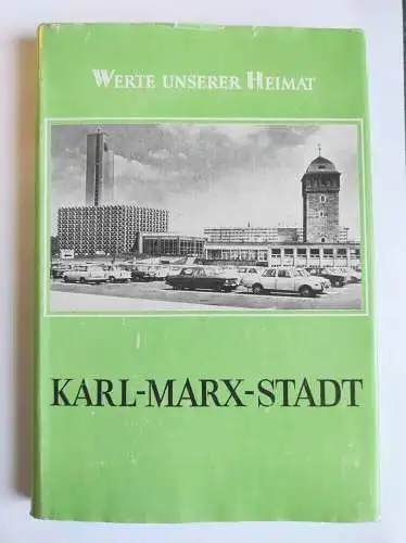 Werte unserer Heimat Karl Marx Stadt 1979 komplett mit Karte