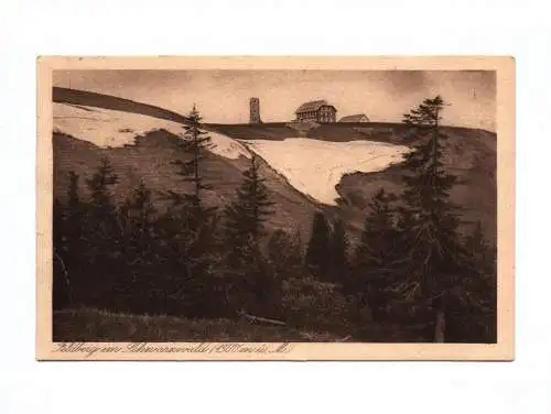 Ak Feldberg im Schwarzwald 1925