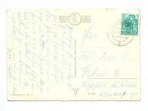 Ak Brocken Wetterwarte und Sender 1960