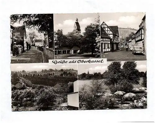 Ak Grüße aus Oberkassel Büchelstraße Kinderheim Ebton evangelische Kirche Siedl