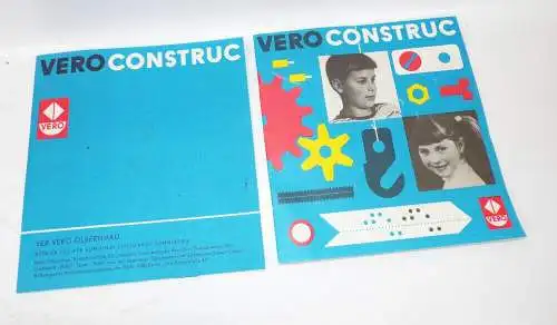 Vero Construc 200 210  DDR Baukasten 2 Stück Spielzeug