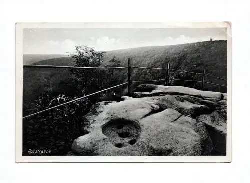 Ak Rosstrappe Thale Harz Aussichtspunkt