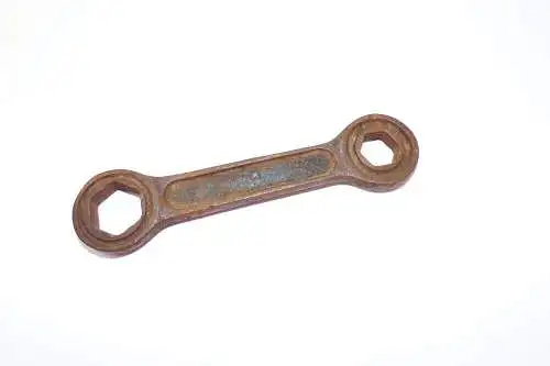 Alter Ringschlüssel Sechskant Fahrrad Werkzeug 12 mm 16 mm Bordwerkzeug