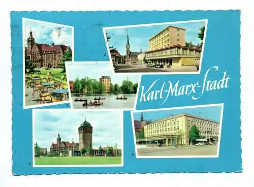 Ak Karl Marx Stadt 1962 Chemnitz