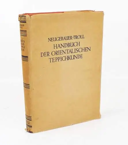 Handbuch der orientalischen Teppichkunde 1930 Teppiche  Buch