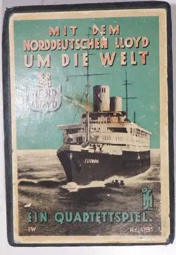 Mit dem norddeutschen Lloyd um die Welt 1930er Scholz Mainz