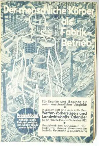 Der menschliche Körper als Fabrikbetrieb Heumann Heilkunde Gesundheit