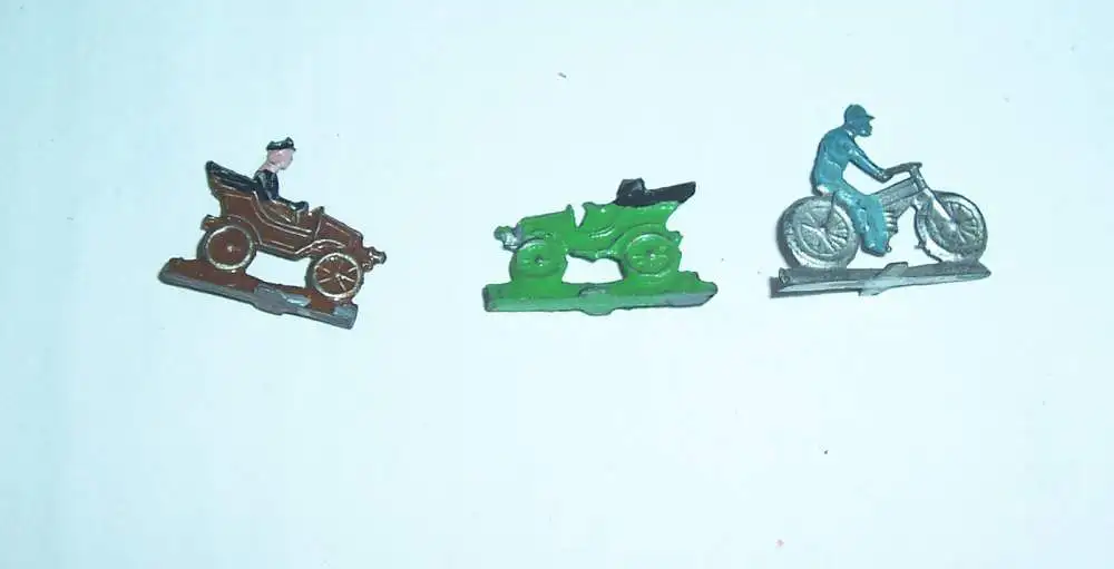 Grün - Gelb - Rot Das Verkehrsspiel ABC Verlag Nürnberg um 1935 mit Zinnfiguren 3