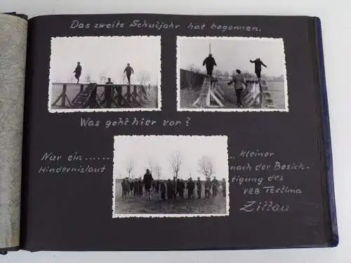 Fotoalbum Schule Zittau FDJ Kinder Kindheit DDR Zeitzeugnis