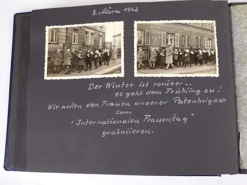 Fotoalbum Schule Zittau FDJ Kinder Kindheit DDR Zeitzeugnis